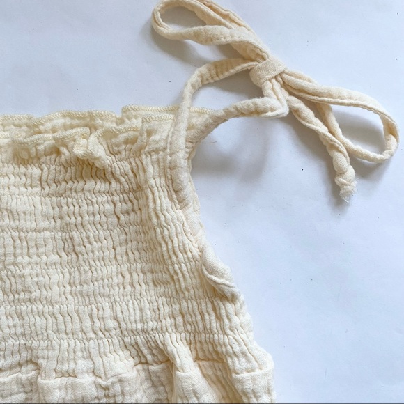 Althea Cotton Baby Romper 0-3M | Boho Baby Summer - Picture 3 of 5